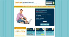 Desktop Screenshot of oneclickdriversed.com